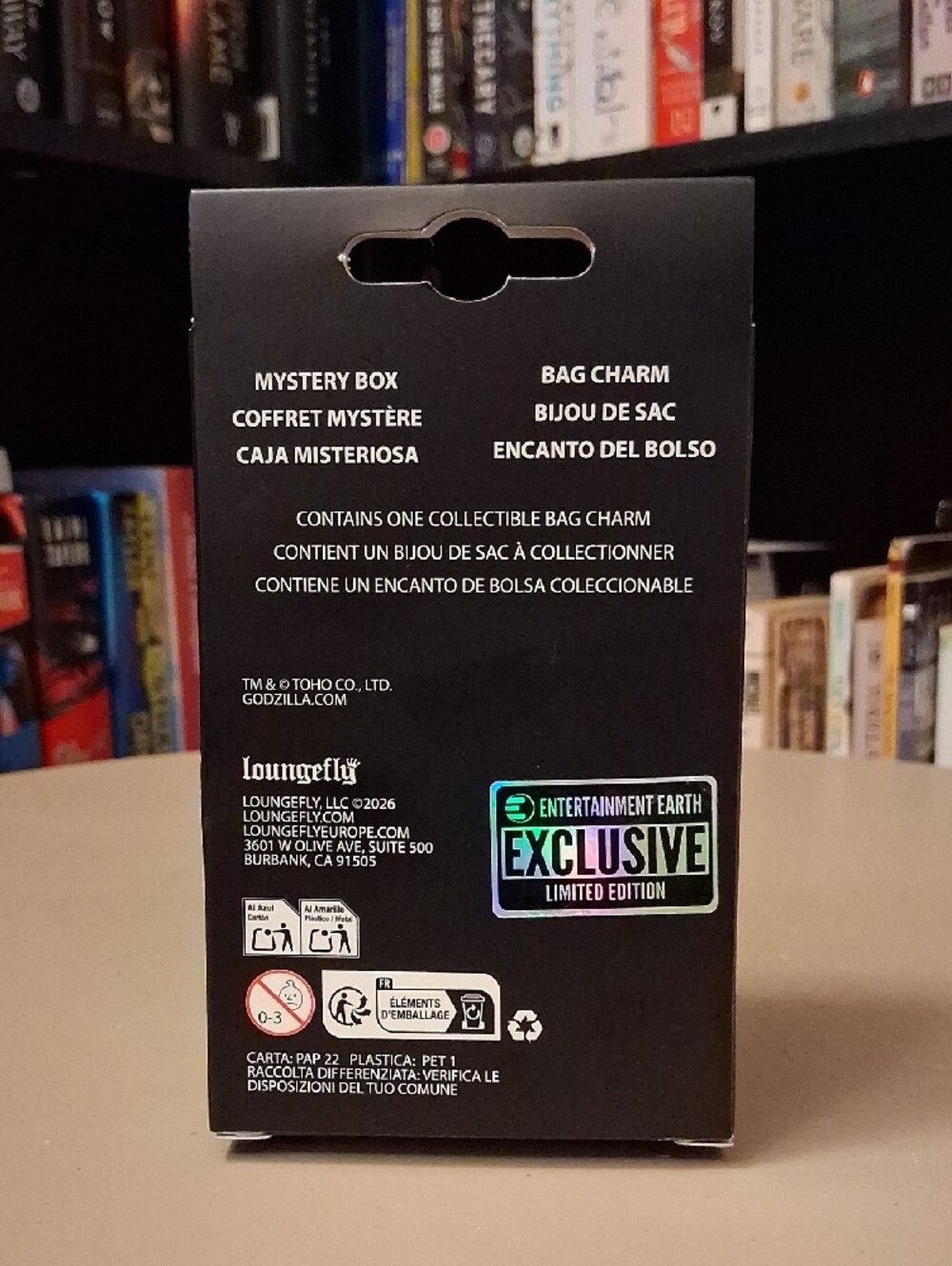 Godzilla Mystery Box Bag Charm - Picture 2 of 3